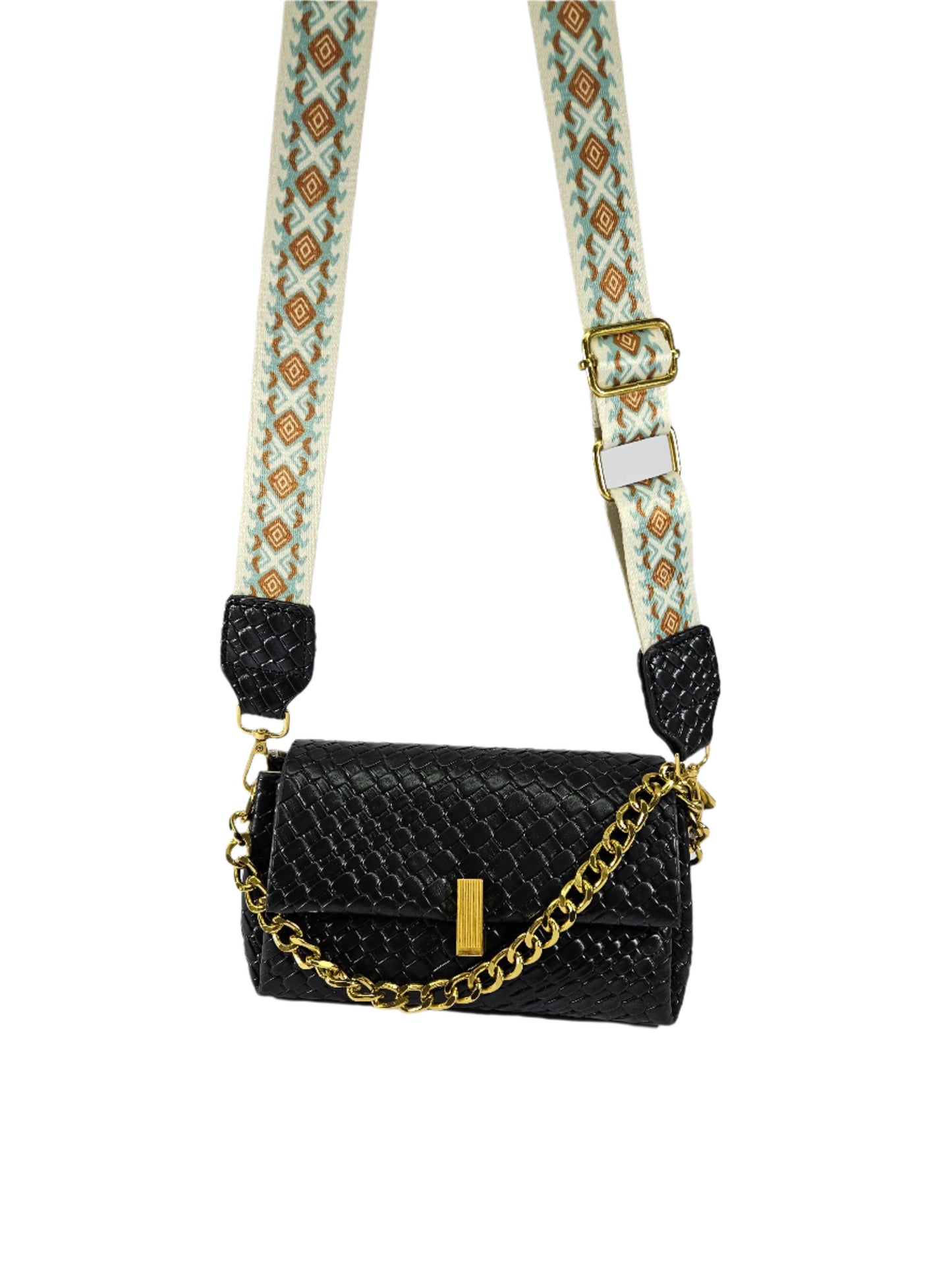 CROCO PRINTED LADIES SLING BAG