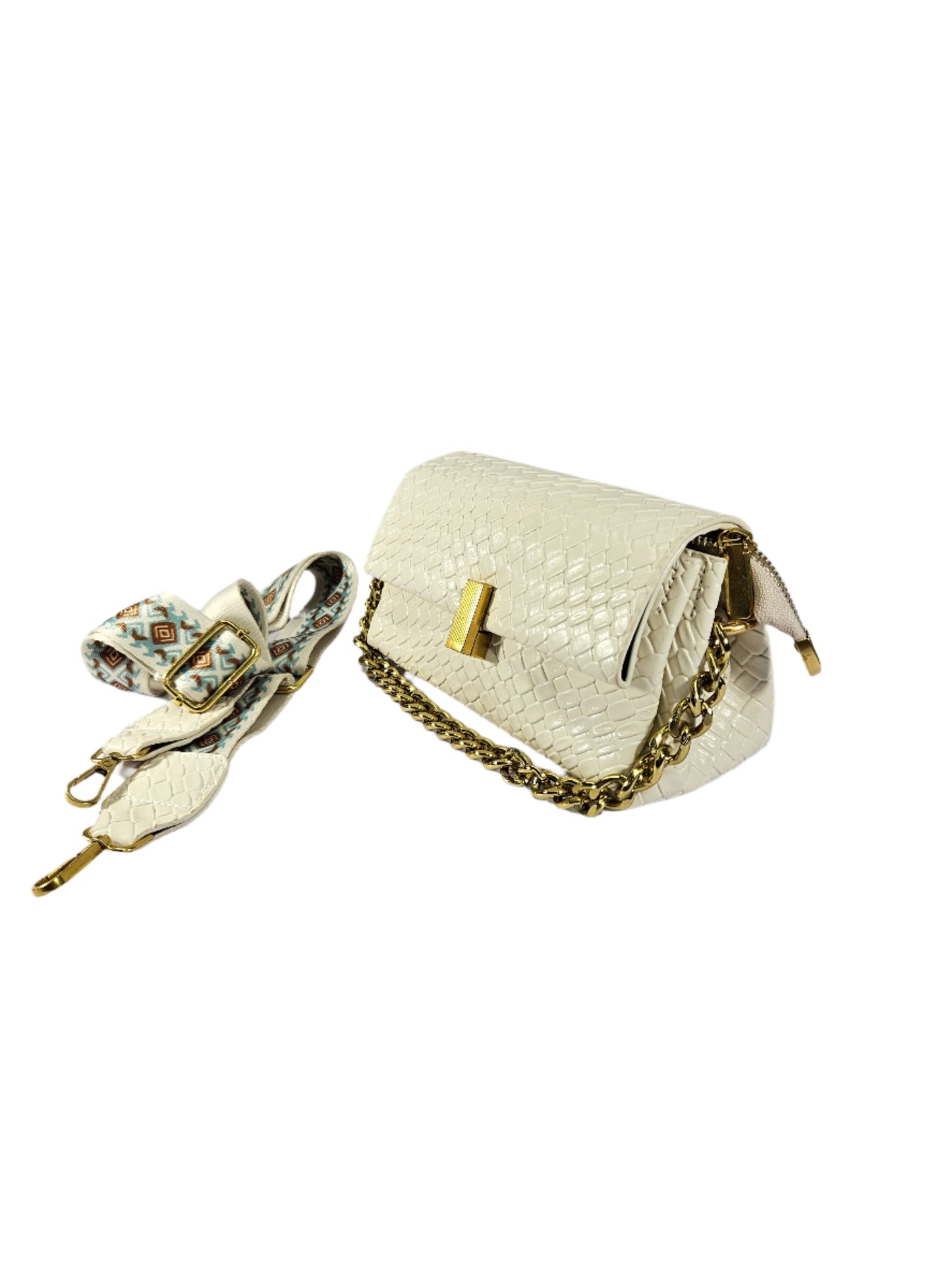 CROCO PRINTED LADIES SLING BAG