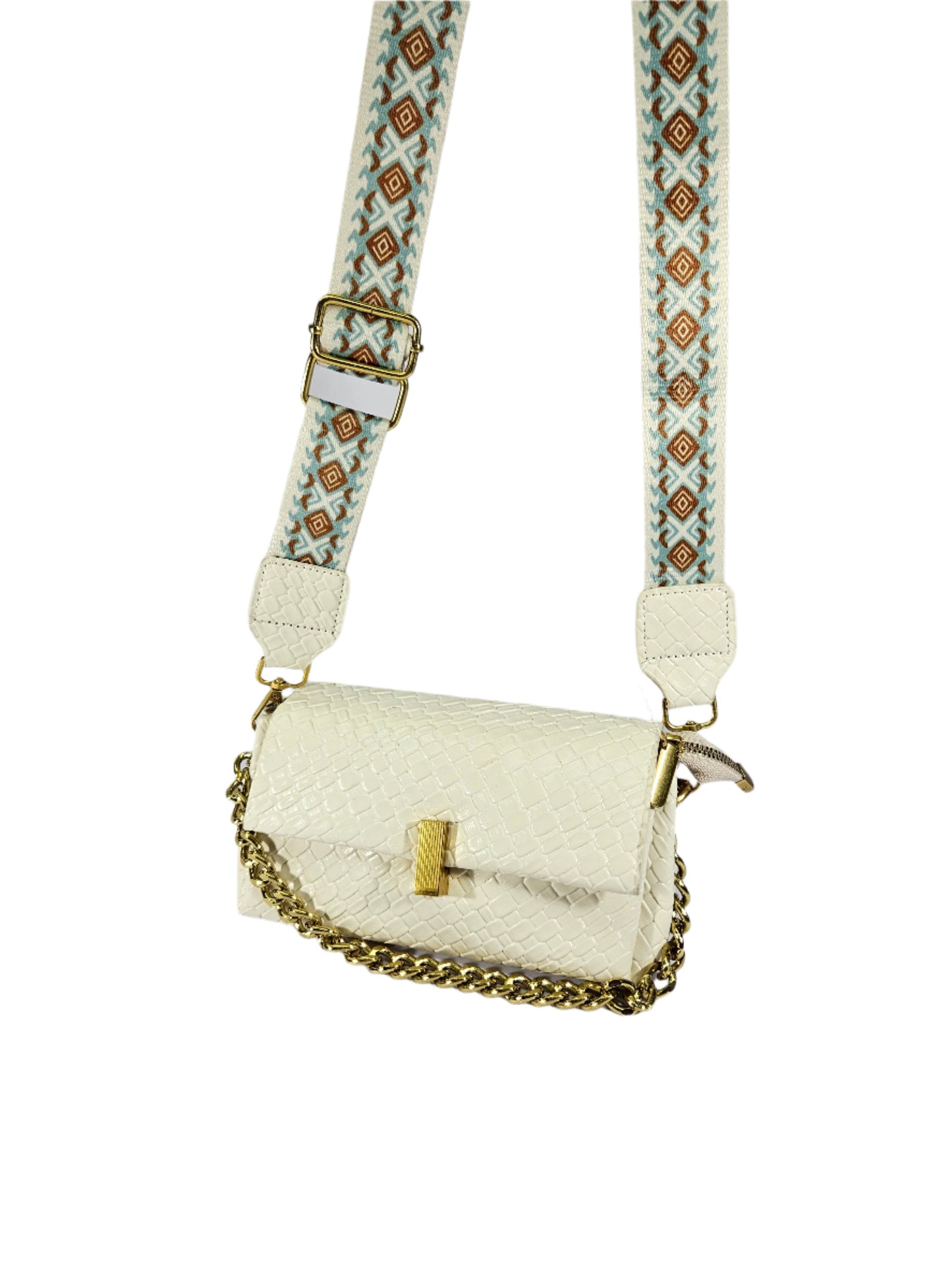 CROCO PRINTED LADIES SLING BAG